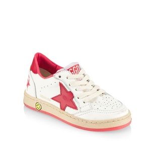 Golden goose kids red ballstar